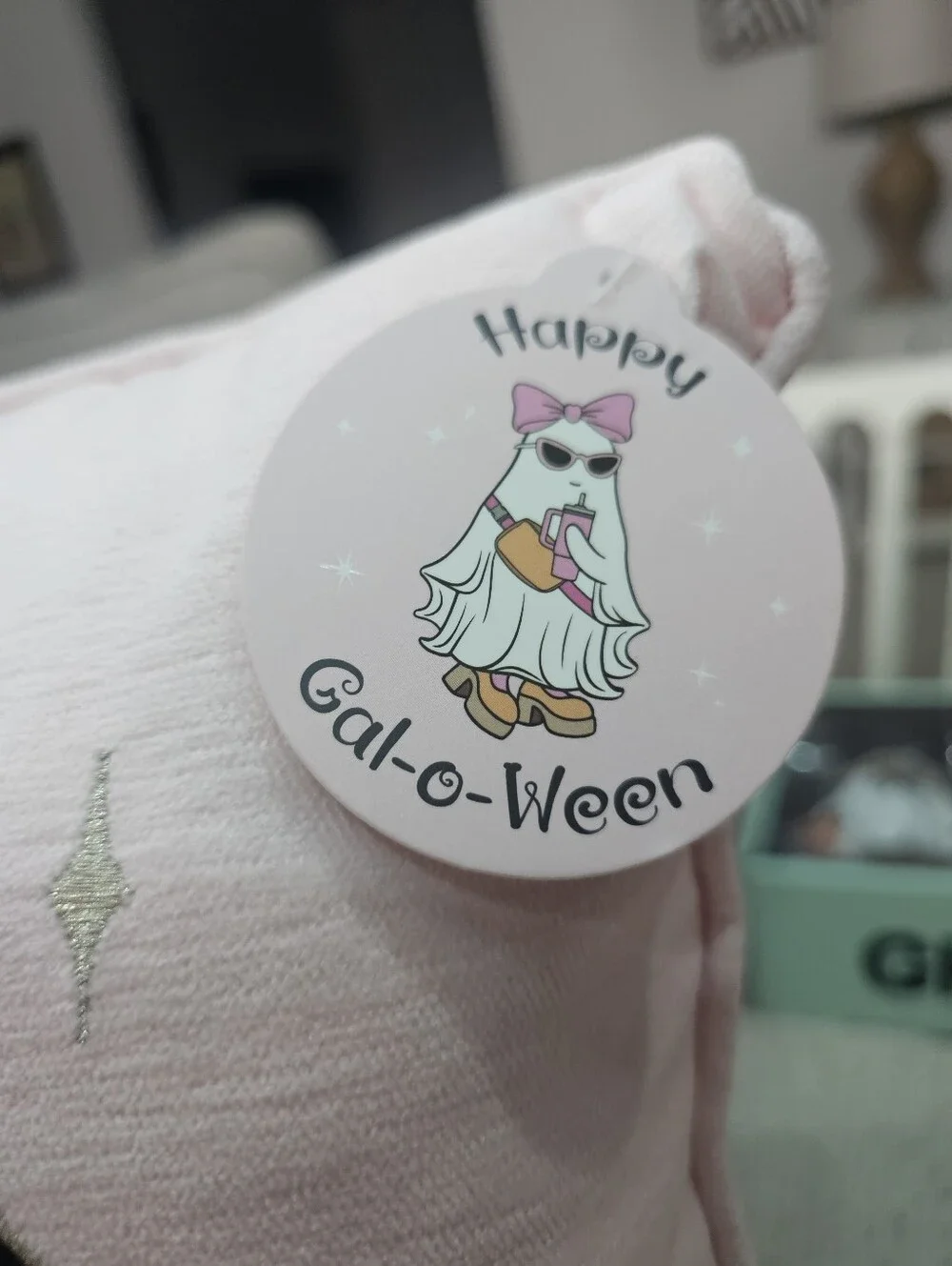 NWT! Taylor Swift Inspired THE LIFE OF A SHOWGHOUL Halloween Pillow!